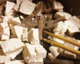 こんにゃくとお麩でカサ増し、炒り豆腐作り方5写真