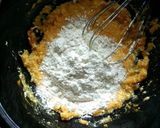 かぼちゃとお豆腐のパンケーキ作り方5写真