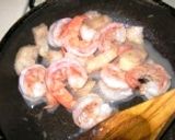 炊飯器使用◎エビだけの何ちゃってパエリヤ作り方2写真