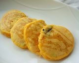 かぼちゃとお豆腐のパンケーキ作り方7写真