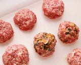 肉詰めハロウィンかぼちゃのサラダ菜畑作り方3写真