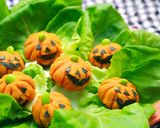 肉詰めハロウィンかぼちゃのサラダ菜畑作り方11写真