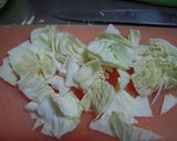 回鍋肉（豚肉とキャベツの甘辛み味噌炒め）作り方5写真