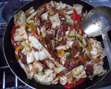 回鍋肉（豚肉とキャベツの甘辛み味噌炒め）作り方22写真