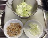 丸天入りあんかけレタスチャーハン作り方1写真