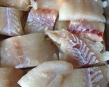 タラとジャガイモと野菜のトマト蒸し焼き作り方1写真