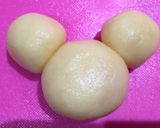 簡単♡ミッキー型メロンパン♡朝食&おやつ作り方6写真