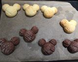簡単♡ミッキー型メロンパン♡朝食&おやつ作り方8写真