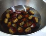 ほんのり甘い☆栗おこわ作り方1写真