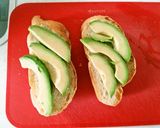 さっとアボとまトースト作り方2写真