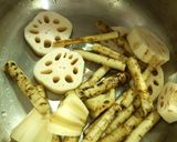 ごぼうとれんこんの◆柔らか揚げ作り方2写真