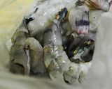 海老のあられ揚げ*黒胡麻味噌作り方2写真