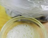 海老のあられ揚げ*黒胡麻味噌作り方3写真