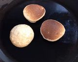 簡単でおいしい☆きなこと甘酒のパンケーキ作り方4写真