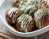 米粉入り かりとろ❤︎たこ焼作り方14写真