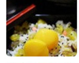 簡単に！本格的な、おこわ風さつまいもご飯作り方5写真