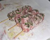 豚肉の大葉巻き（串焼き）作り方4写真