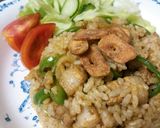 ガッツリ!ワイルド!カレー炒飯♡作り方8写真