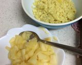 さつまいもとりんごのケーキ作り方1写真