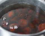 栗の渋皮煮　～日本酒で～作り方2写真