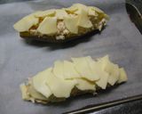 さつま芋にツナマヨチーズのせ焼き♡作り方5写真