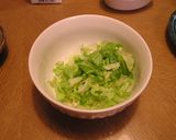 レタスの卵スープ作り方1写真