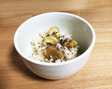 今が旬！もちもち黒枝豆ご飯♪作り方4写真