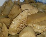 レンコンと鶏ササミの超簡単煮物♪作り方6写真