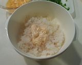夜食に作った☆シンプルチャーハン作り方2写真