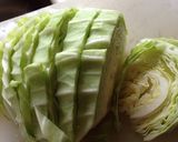 カレー味のキャベツ入りホットドッグ♡作り方1写真