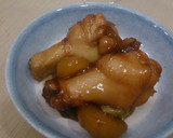 中華風♪簡単鶏手羽元と栗の煮物作り方10写真