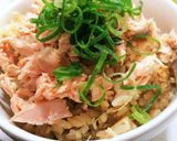 絶品！簡単！秋鮭といくらの親子丼♡作り方1写真