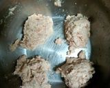 おから入りジューシーハンバーグ＊お弁当に作り方3写真