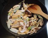 ササッとバターしょうゆの焼きうどん作り方6写真