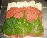 豚ひき肉の油揚げ巻き作り方2写真