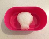 妖怪ウォッチ しゃれこ婦人 キャラ弁♪作り方1写真