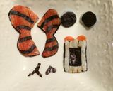 妖怪ウォッチ しゃれこ婦人 キャラ弁♪作り方2写真
