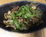 男料理①旦那ちんの青椒肉絲☆作り方9写真