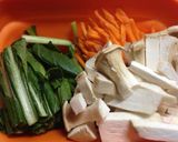 簡単、豆乳ゴマみそ担々麺作り方1写真