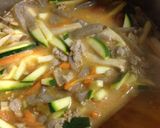 簡単、豆乳ゴマみそ担々麺作り方4写真
