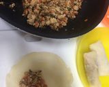 鶏胸ミンチで《春巻きの具》節約料理！作り方5写真