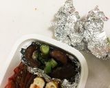 簡単お弁当に！椎茸のホイル焼き作り方6写真