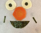 簡単キャラ弁☆エルモ作り方4写真