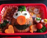 簡単キャラ弁☆エルモ作り方6写真
