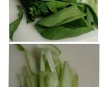 青梗菜とパイン缶の中華炒め作り方2写真