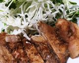厚切り豚ロース肉のスタミナ生姜焼き作り方4写真