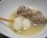 白玉だんごのリメイク鍋用作り方4写真