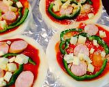 10分で作る餃子の皮ピザ作り方4写真