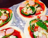 10分で作る餃子の皮ピザ作り方5写真