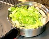 甘くて美味しい★簡単白菜のお味噌汁作り方1写真